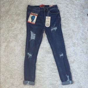 High Rise Push-up Jeans